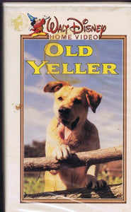 Walt Disney Home Video: Old Yeller VINTAGE VHS Cassette 