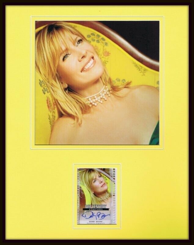 Debby Boone Signed Framed Photo 11x14 LEAF