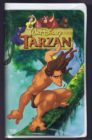 Tarzan (1999) VINTAGE VHS Disney Clamshell Tony Goldwyn Minnie Driver