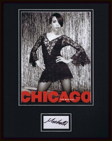 Michelle Williams Signed Framed 11x14 Photo Display Chicago Destiny's Child