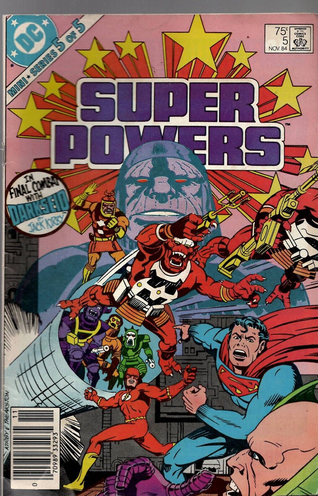 DC Super Powers #5 VINTAGE 1984 DC Comics