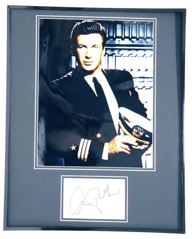 Alec Baldwin Signed Framed 16x20 Photo Display The Hunt for Red October 