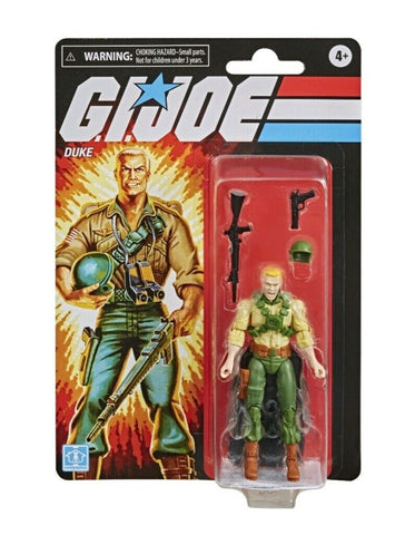 NEW SEALED 2021 GI Joe Retro Duke Action Figure Walmart Exclusive