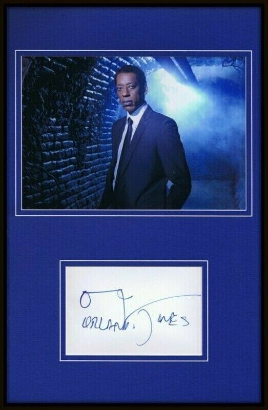 Orlando Jones Signed Framed 11x17 Photo Display Sleepy Hollow 7 Up