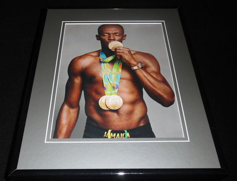 Usain Bolt 2016 Framed 11x14 Photo Display