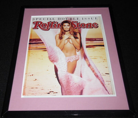 Cindy Crawford Framed December 23 1993 Rolling Stone Cover Display