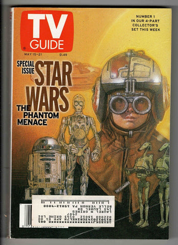 May 15 1999 TV Guide Star Wars Phantom Menace