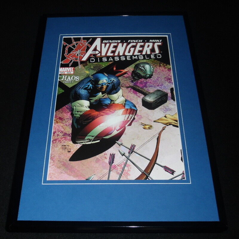 Avengers #503 Disassembled Framed 11x17 Cover Display Official Repro 