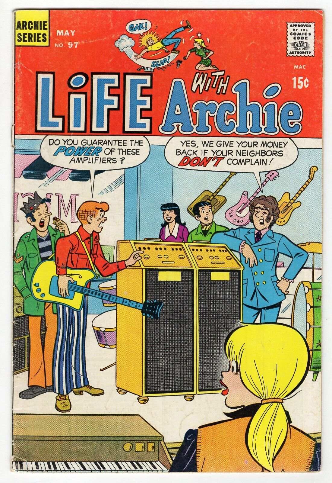 Life with Archie #97 VINTAGE 1970 Archie Comics