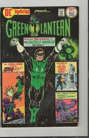 DC Special #20 ORIGINAL Vintage 1976 DC Comics Green Lantern