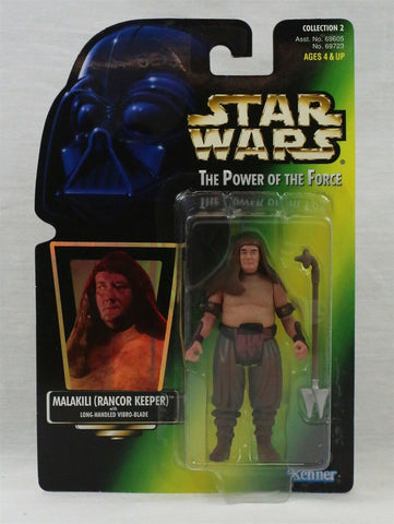 VINTAGE SEALED 1997 Star Wars POTF Malakili Rancor Keeper Action Figure