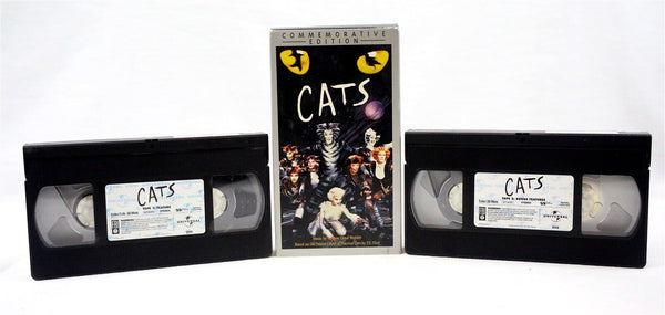 Cats VINTAGE VHS Cassette Andrew Lloyd Webber Elaine Paige