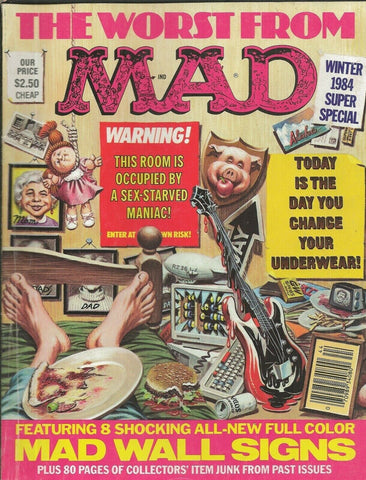 ORIGINAL Vintage Winter 1984 Mad Magazine Super Special