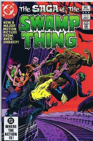 Swamp Thing #3 ORIGINAL Vintage 1982 DC Comics 