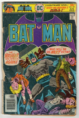 Batman #278 ORIGINAL Vintage 1978 DC Comics 