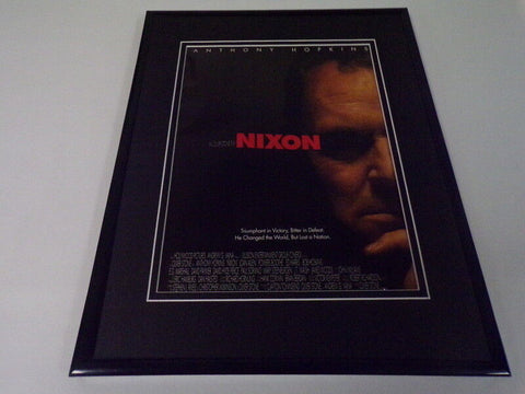 Nixon 1995 11x14 Framed ORIGINAL Advertisement Anthony Hopkins