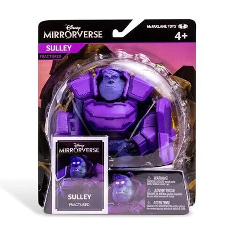 NEW SEALED 2022 McFarlane Disney Mirrorverse Sulley Fractured 5" Action Figure