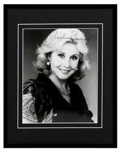 Michael Learned Signed Framed 11x14 Photo Display JSA The Waltons