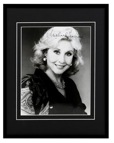 Michael Learned Signed Framed 11x14 Photo Display JSA The Waltons