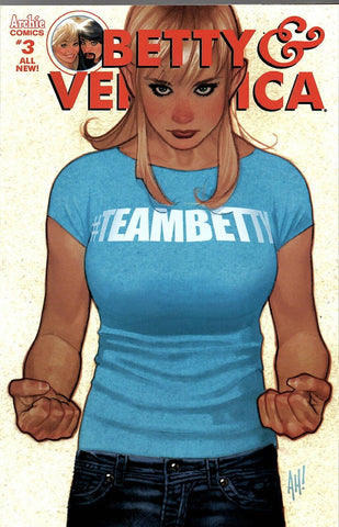 Betty and Veronica #3 2016 Archie Comics Team Betty Adam Hughes GGA