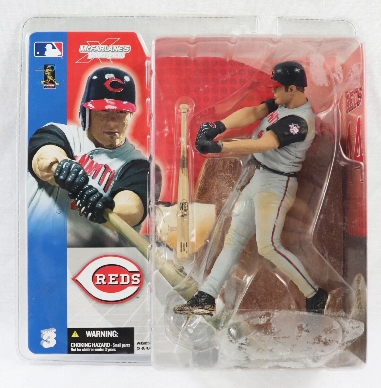 VINTAGE 2002 McFarlane Series 1 Adam Dunn Action Figure Reds