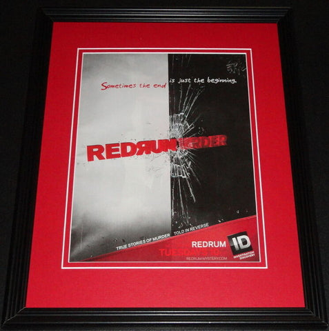 Redrum 2013 11x14 Framed ORIGINAL Advertisement ID