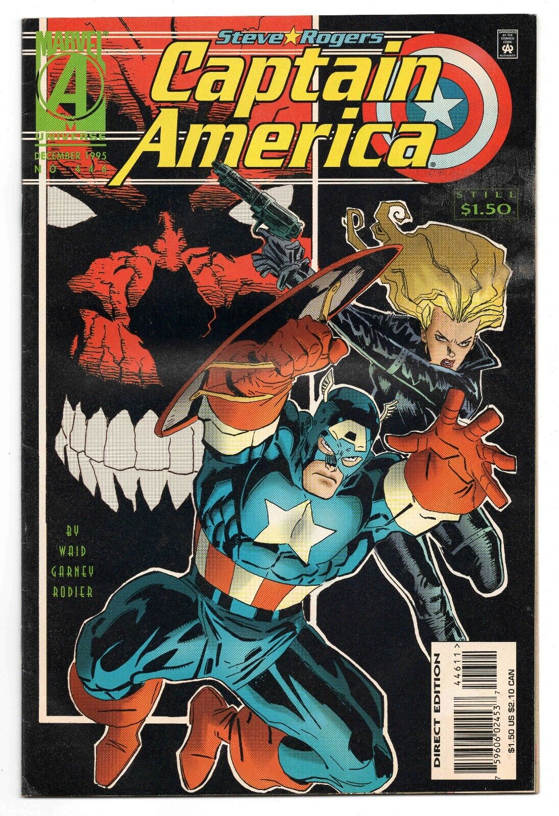 Captain America #446 VINTAGE 1995 Marvel Comics