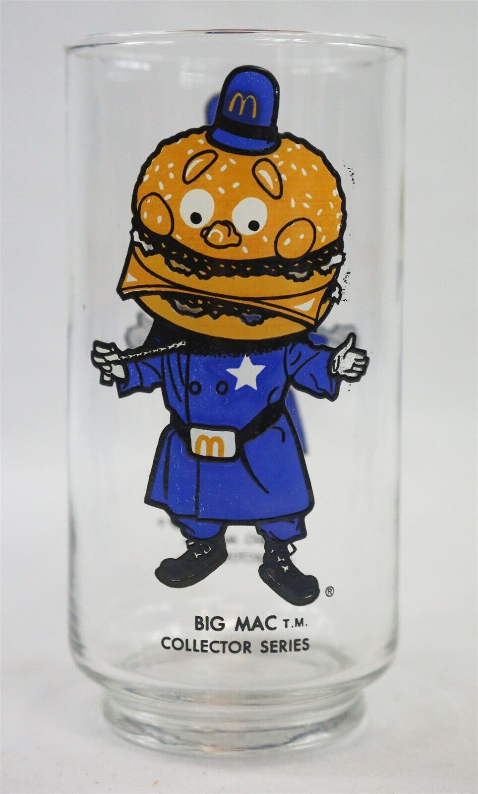 VINTAGE 1977 McDonald's Big Mac Promotional Drinking Glass