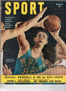 Mar 1950 Sport Magazine George Mikan