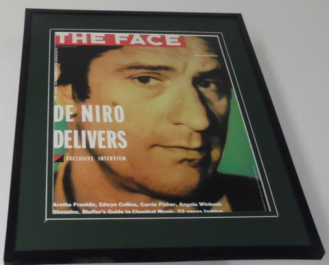 The Face Magazine December 1987 Framed 11x14 Cover Display Robert De Niro