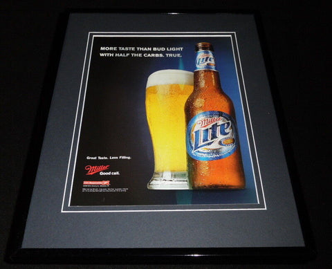 2006 Miller Lite Beer Framed 11x14 ORIGINAL Vintage Advertisement 