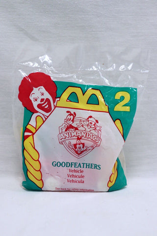 VINTAGE SEALED 1994 McDonald's Animaniacs Goodfeathers Car