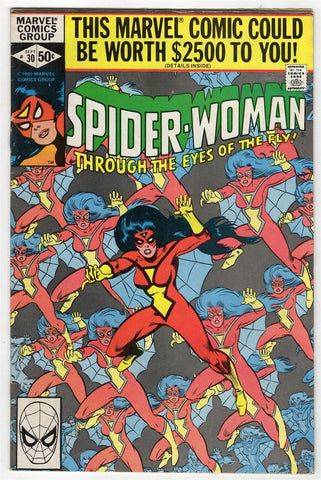 Spider Woman #30 ORIGINAL Vintage 1980 Marvel Comics