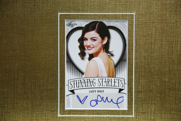 Lucy Hale Signed Framed 16x20 Photo Set LEAF Pretty Little Liars Aria Montgomery