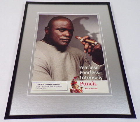 Lawrence Taylor 2005 Punch Cigars Framed 11x14 ORIGINAL Advertisement 