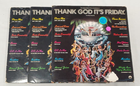 VINTAGE 1978 Thank God It's Friday Vinyl LP Record Album Soundtrack