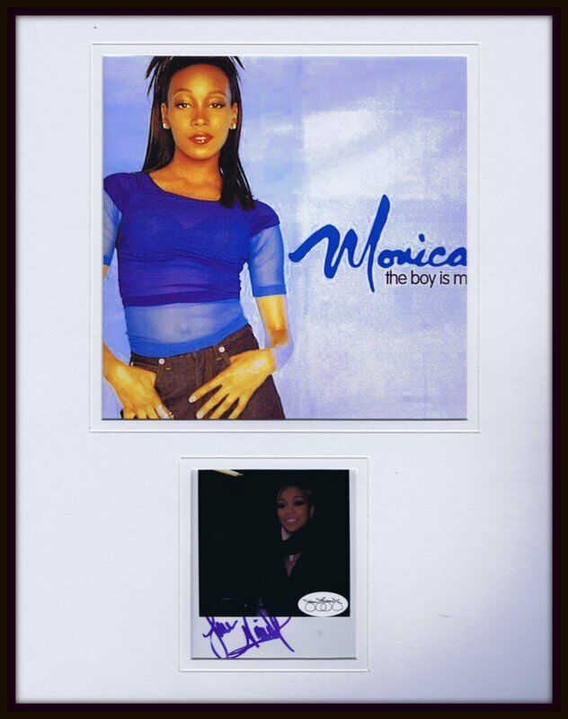 Monica Arnold Signed Framed 11x14 Photo Display JSA The Boy is Mine