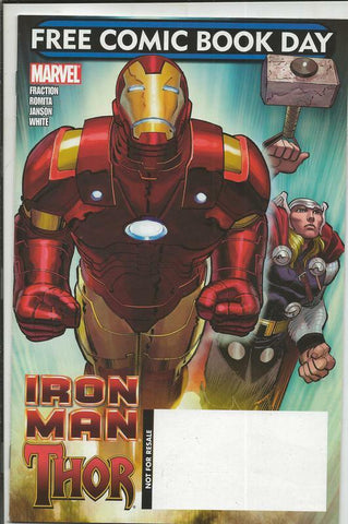 Iron Man Thor #1 FCBD ORIGINAL Vintage 2010 Marvel Comics