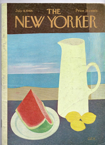 VINTAGE July 9 1966 New Yorker Magazine