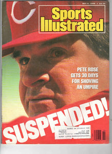 May 9 1988 Sports Illustrated Magazine Pete Roe Suspended