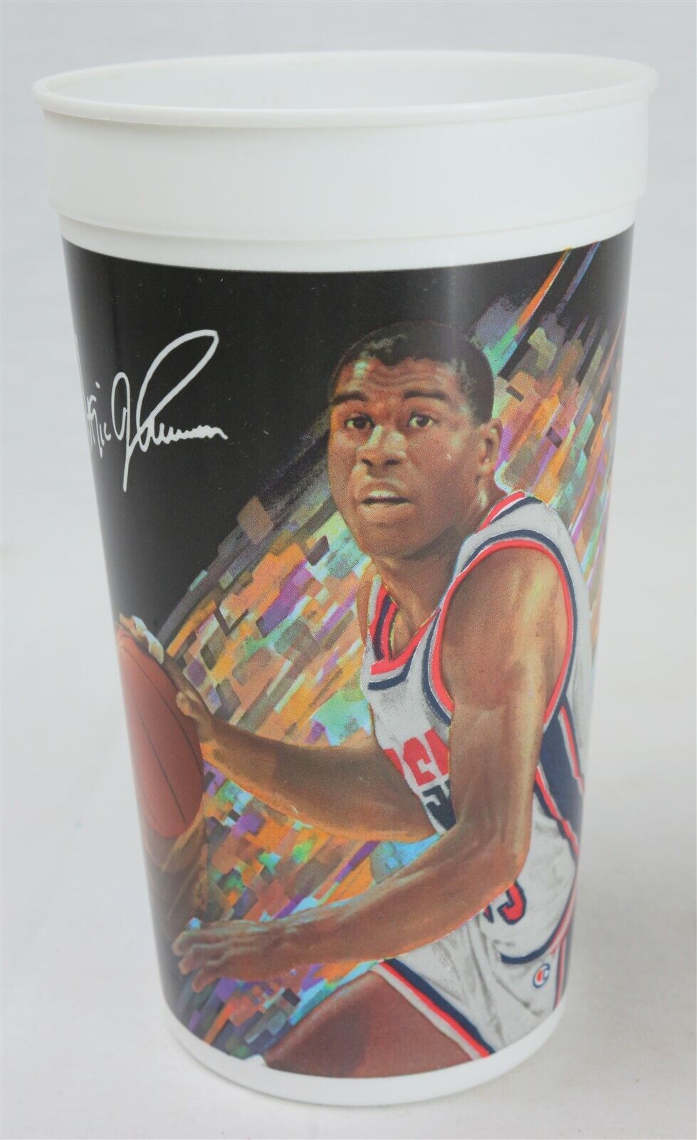 VINTAGE 1992 McDonald's Dream Team USA Magic Johnson Plastic Cup