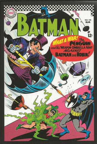 Batman #190 1967 4x5" Cover Postcard 2010 DC Comics Penguin Robin