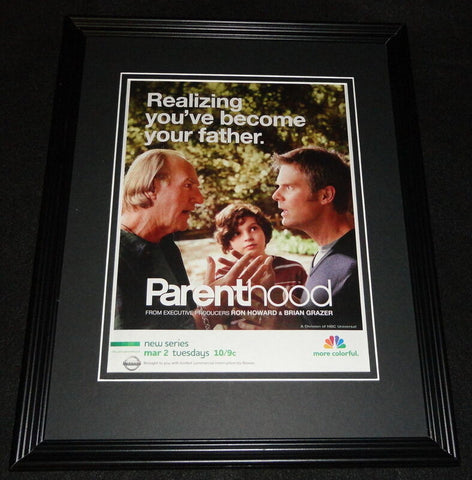 Parenthood 2010 NBC Framed ORIGINAL 11x14 Advertisement Craig T Nelson