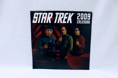 ORIGINAL Vintage 2009 Star Trek Calendar 