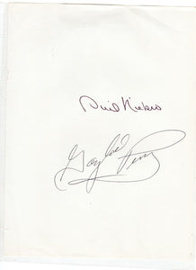 Phil Niekro & Gaylord Perry Dual Signed Album Page JSA