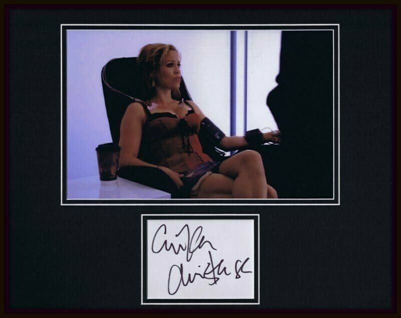 Erika Christensen Signed Framed 11x14 Photo Display JSA Californication