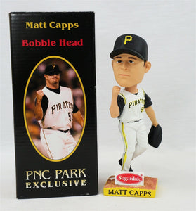 VINTAGE 2008 Pittsburgh Pirates Matt Capps Bobblehead Figure SGA