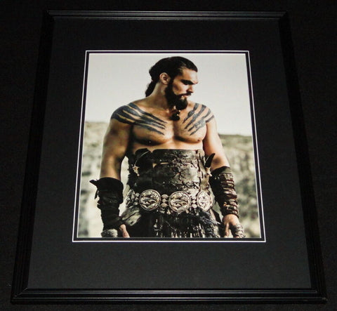 Jason Momoa Game of Thrones Framed 11x14 Photo Poster