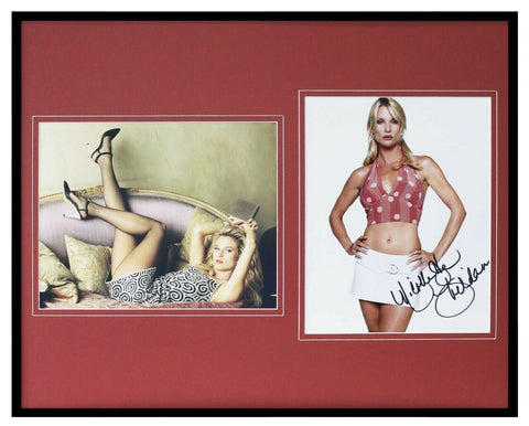 Nicollette Sheridan Signed Framed 16x20 Photo Set AW Desperate Housewives