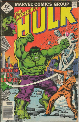 Incredible Hulk #226 ORIGINAL Vintage 1978 Marvel Comics 